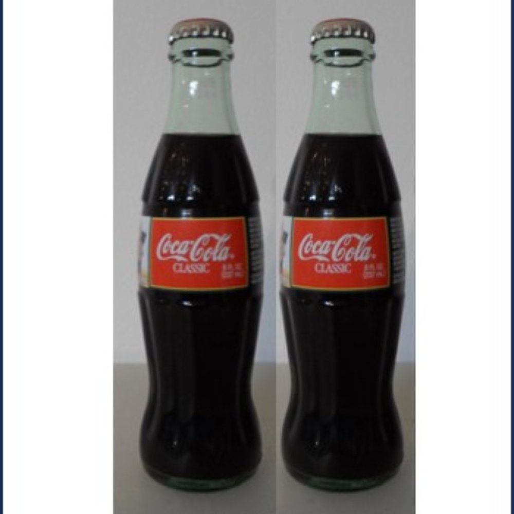 Coca-Cola Commemorative Bottles - Set of 2